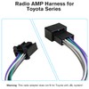 Zenoruslky Factory Radio Amplifier Subwoofer Wire Harness for Toyota