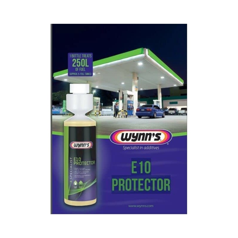 Wynns 2 x 250ml Specialist E10 Petrol Fuel Protector Makes