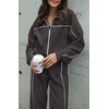 BTFBM Women's Two Piece Tracksuit Fall 2025 Long Sleeve Zip