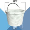 DPM 08650-0007 Pool Skimmer Basket for Inground Pool Compatible with