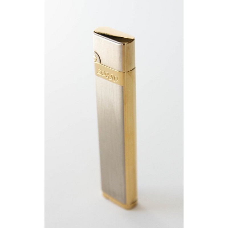 ZORRO THIN VINTAGE CLASSIC STYLE LIGHTER Trench Retro Fuel Saving