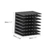 sourcing map Heatsink Cross Shaped Notches for MOS GPU IC