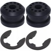 2Pcs Transfer Case Shift Linkage Control Lever Bushing Grommet E-clip