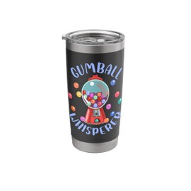 Gumball Whisperer Chewing Gum Retro Bubblegum Machine Stainless Steel Insulated Tumbler