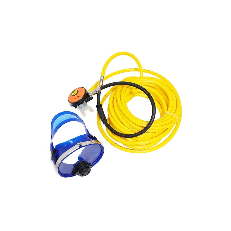 HPDMC Scuba Hookah Air Breathing Hose 50ft 100ft + Regulator