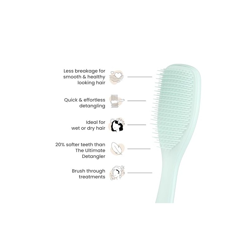 Tangle Teezer Fine and Fragile Ultimate Detangler Hairbrush for Coloured,