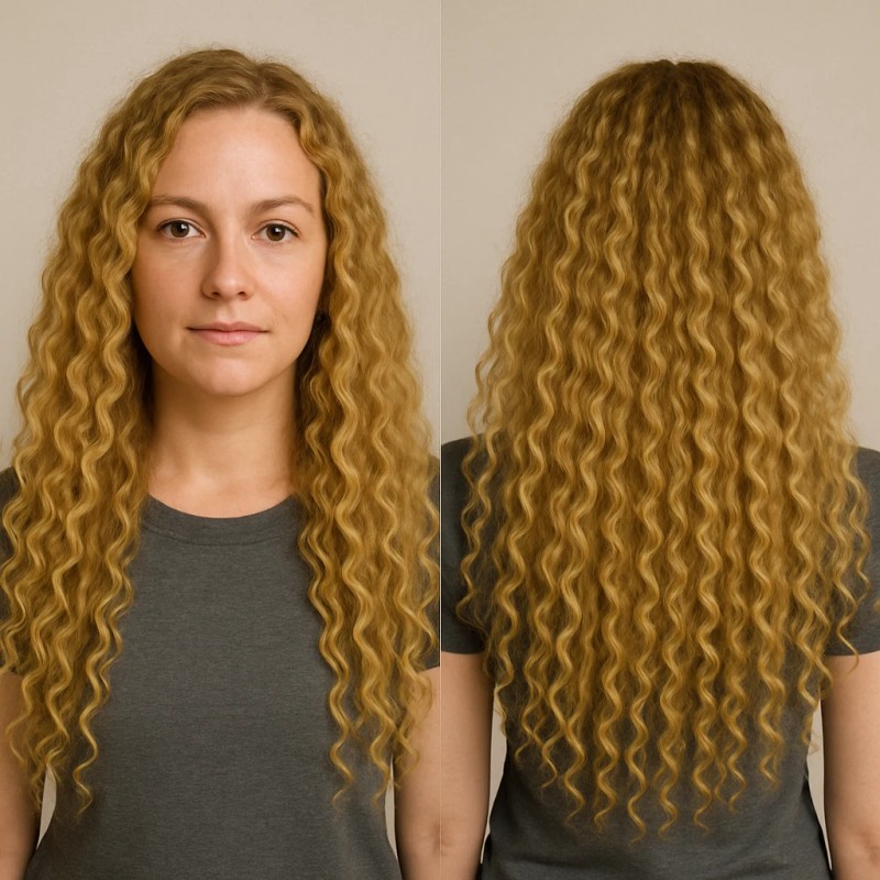 Inova Professional Color Deposit Shampoo BLONDE para Cabello Rubio 11oz