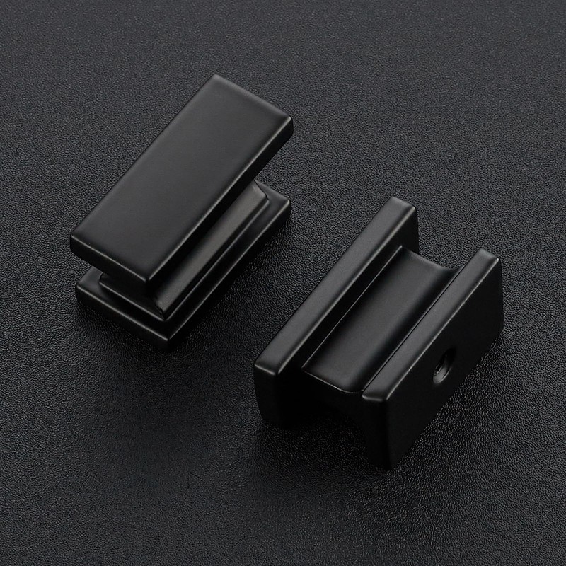 JOY DECOR 10 Pack Matte Black Cabinet Knobs Kitchen Handles
