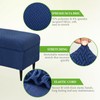 GOSTADY Ottoman Covers, Stretch Folding Storage Stool Slipcover Furniture Protector,