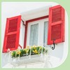 MorningRo 2 Pack Black S Style Shutter Dogs Hardware Decorative