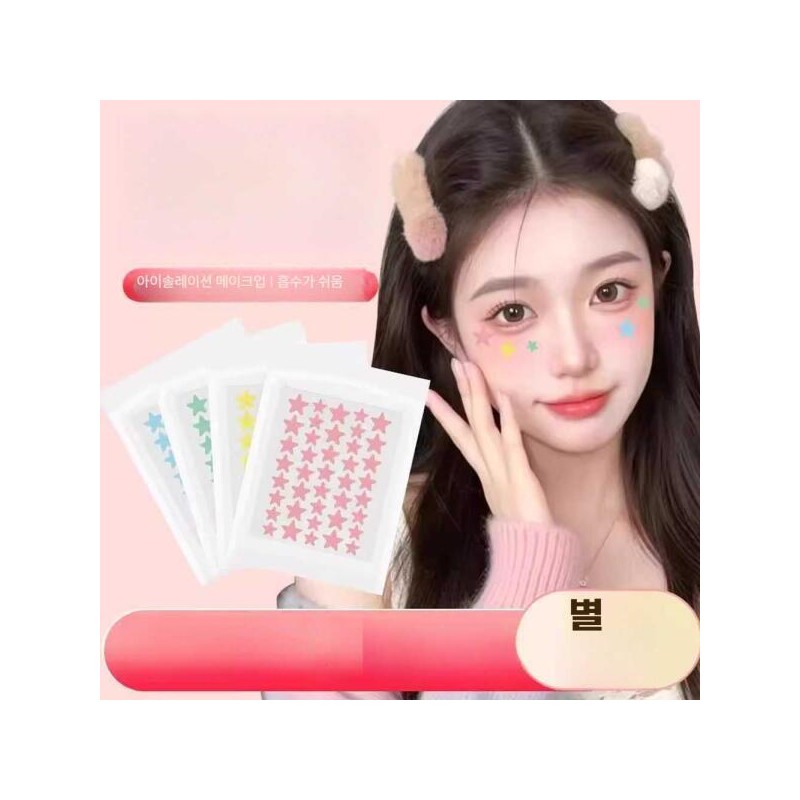 Unknown 노케이 별모양여드름패치 별 스티커 여드름 스팟패치 [분홍색 120개입] Nokei