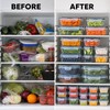 48-Piece Airtight Food Storage Container Set, 24 BPA-Free Stackable Plastic