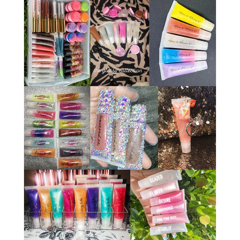 HONBAY 10PCS 15ml Refillable Clear Empty Lip Gloss Balm Containers