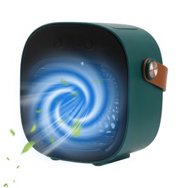 VEEST Portable Cooler Fan, Mini Desk Fan for Office Outdoor, Personal Quiet Desk Air Conditioners Fan for Bedroom, Office, Outdoor