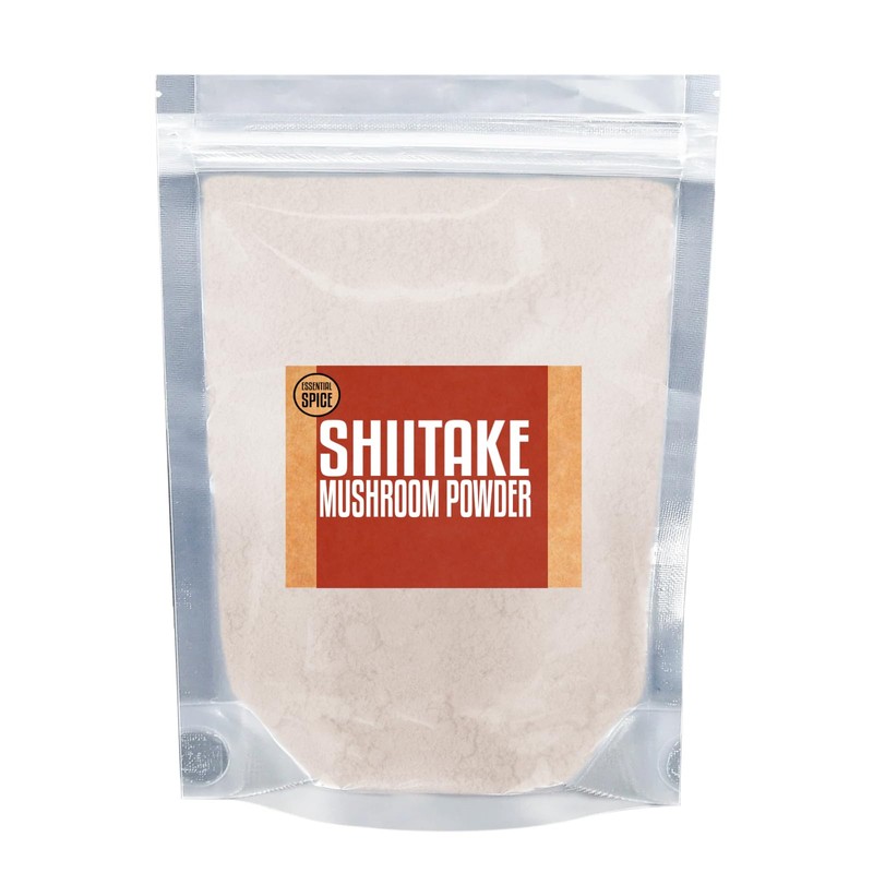 Essential Spice Shiitake Mushroom Powder – Deep Umami Flavor, Finely