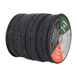 Mandala Crafts Cordón plano de repuesto de cordón de color gris carbón, 1/2 pulgada, 12 mm, 20 yardas, color gris carbón, cordón de algodón suave, cordón de ajuste, sudadera con capucha y pantalones deportivos de repuesto