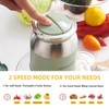 COOKZHOM Green Food Processor,500W Electric Meat Grinder with 8 Cup