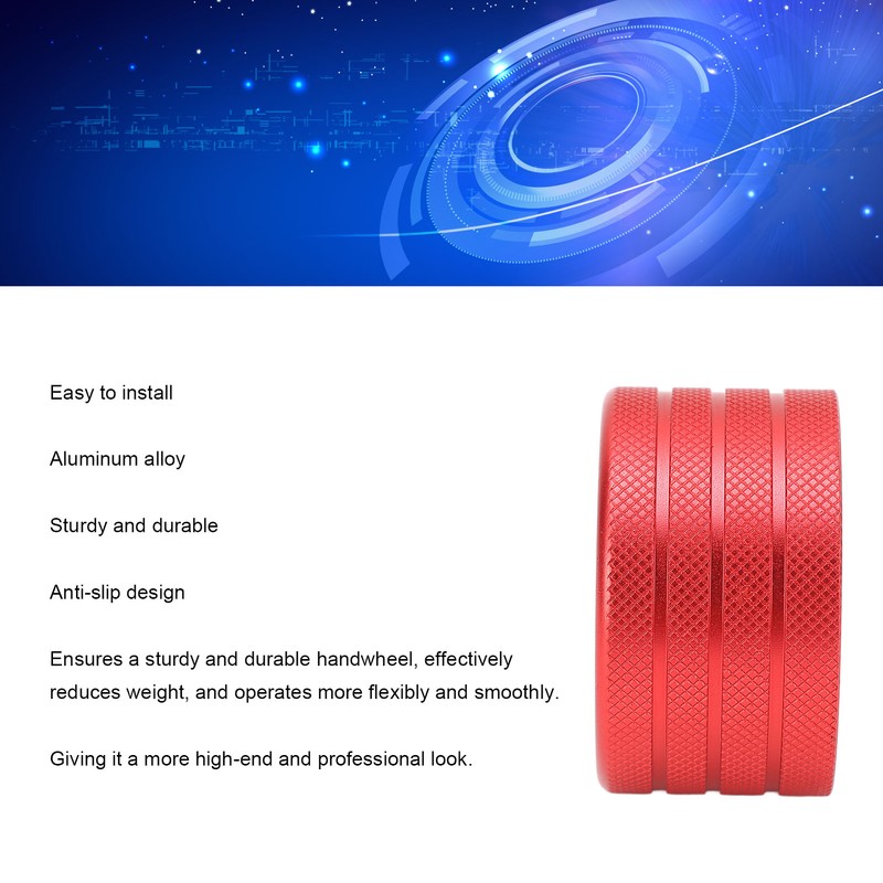 Aluminum RC Hand Wheel RC Transmitter Handwheel Replacement Accessory for