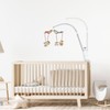 AICMEI 23 Inch Baby Crib Mobile Arm,The Claw Part can