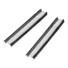 MECCANIXITY Standard Tagging Fasteners,Plastic Regular,Standard Label Gun Price Tagging Barbs for Garment Price Tag Label Tagging Barbs 12mm/0.47 Inch,Pack of 2000 Black