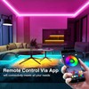 LED Strip 2M Controlled by Bluetooth App or Remote Control