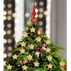Christmas Tree Topper, Christmas Tree Decoration Tree Topper Star Red