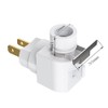 360-Degree Rotating Night Light Socket with Switch, 7W C7 Bulb
