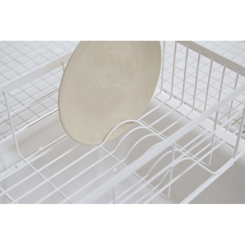 YAMAZAKI home 3108 Sink Dish Drainer Rack-Expandable Kitchen Drying Organizer