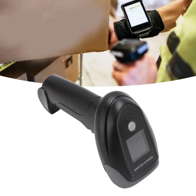 Barcode Scanner Wired USB Wireless 2.4G Bluetooth Handheld 1D 2D