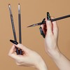 Jessup Eyeliner Brush Set, 3 Pieces, Professional Precision Eyeliner Brush,