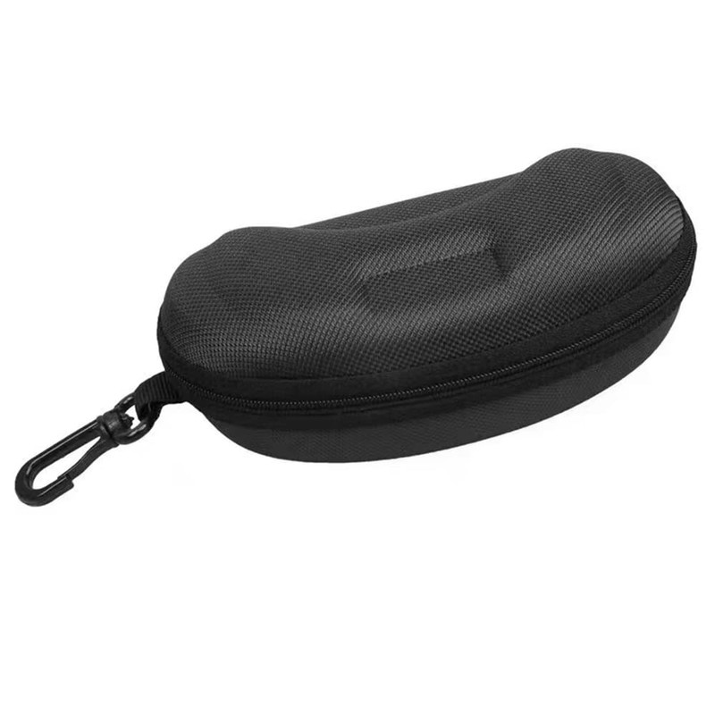 Yamrots 2 Pcs Zipper Hard Sunglasses Cases Portable Travel Eyeglasses
