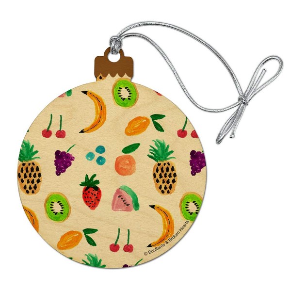 GRAPHICS & MORE Tiny Fruits Bananas Cherries Grapes Kiwi Pineapples