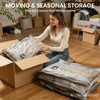 XL Vacuum Storage Bags with Cordless Pump, 18-Pack 4 Sizes