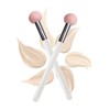 2Pcs Mushroom Sponge Makeup Brushes Cute Pink Mushroom Head Makeup