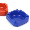 Colorful Square Plastic Ashtray Ashtray 5ea