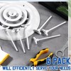 6 Pcs Round Ceiling Diffuser Plastic Key Handle, Vent Key