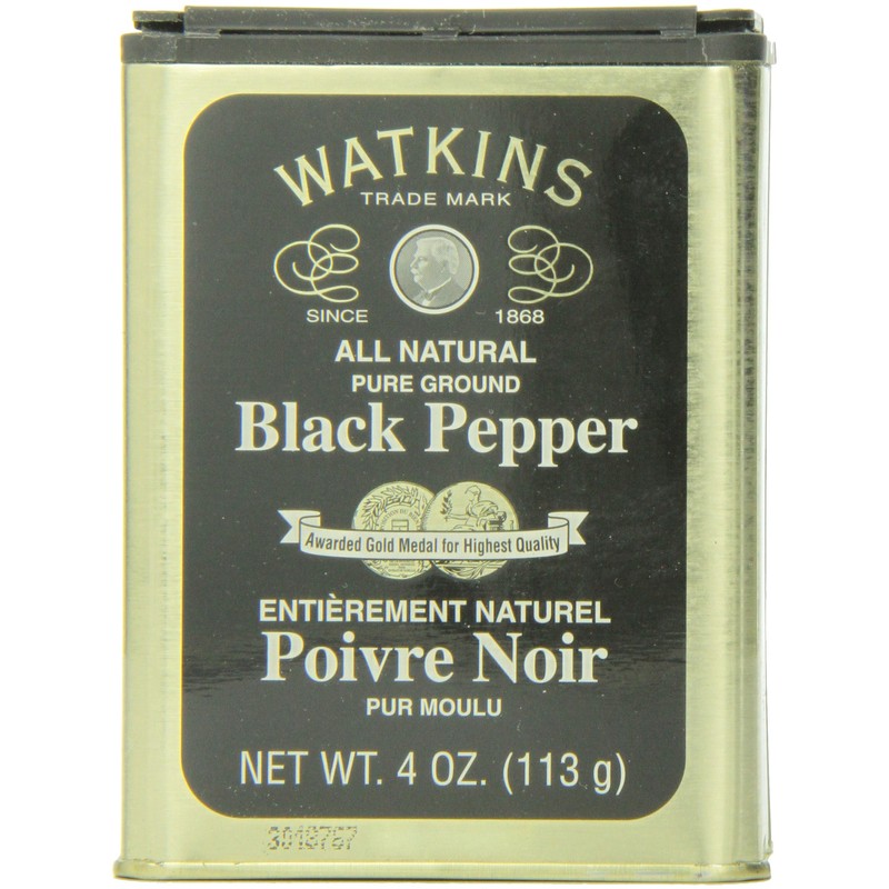 Watkins Ground Black Pepper ( 4oz )