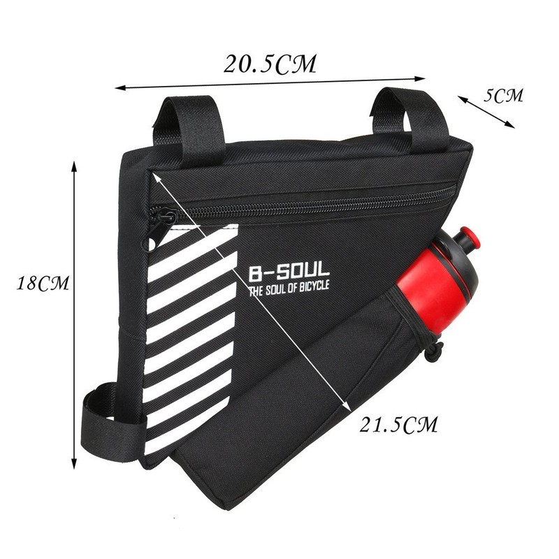UPANBIKE Bicycle Triangle Frame Bag 1.5 L Polyester Front Tube