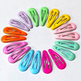 Qingxii Decorr Star Snap Hair Clip Girl Hair Clips Women Barrettes Accessories (Mixed Colors,Barrette)