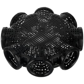 Crawfish Trap Fish and Shrimp EEL Cage Folding Crawfish Mesh Portable Fish Catch Trap Fishing Mesh Catch Fish Loach Cage Fish Cage Black Pp Crab Trap Crab Traps Portable Fishing Trap