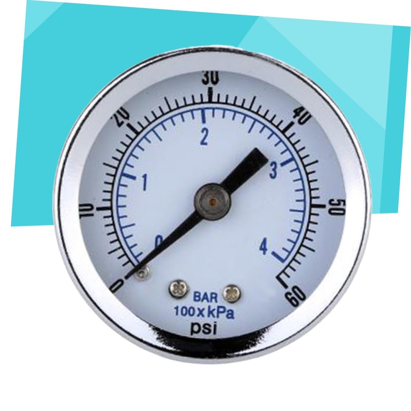 iplusmile 3pcs Psi Dual Scale Air Pressure Gauge Pressure Dial