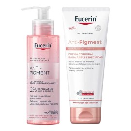 Kit Eucerin Anti-pigment Crema Corporal + Gel Limpiador 200m