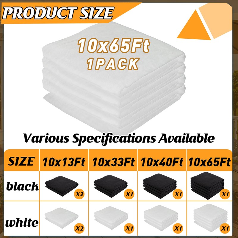 65x10ft Extra Large Mosquito Net, Mesh Netting for Garden Skin