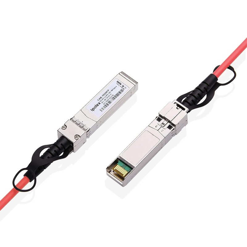 ipolex 10G SFP+ Copper Cable, Red SFP+ DAC, 10GBASE-CU Direct