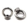 M5 eyelet nut 304 stainless steel ring nut (pack of