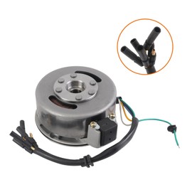 JSMANCAVE Magneto Flywheel Ignition Stator Assembly Kit Fits for 50cc 70cc 90cc 110cc 125cc Dirt Bike Taotao Go Kart Pit Bike Kazuma SSR Baja ATV Quad Dune Buggy 4 Wheeler