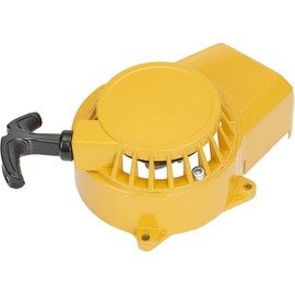 Namvo 47-49cc Mini Moto Pull Start, 2 Stroke Air Cooled Motorcycle Dirt Quad Pull start Plastic Manual Hand Starter Igniter Pullstart Motorcycle Igniter(Yellow)