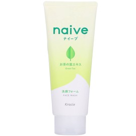 ナイーブ 洗顔フォーム (お茶の葉エキス配合) 130g