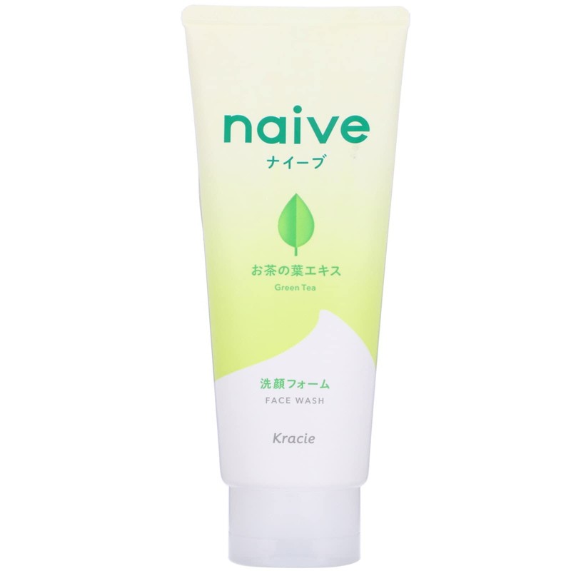 ナイーブ 洗顔フォーム (お茶の葉エキス配合) 130g