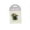 Mini Lock with Key for School, Luggage, and Drawers Locker 2ea
